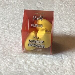 Rude x Peanuts Mini Makeup Sponges - Yellow